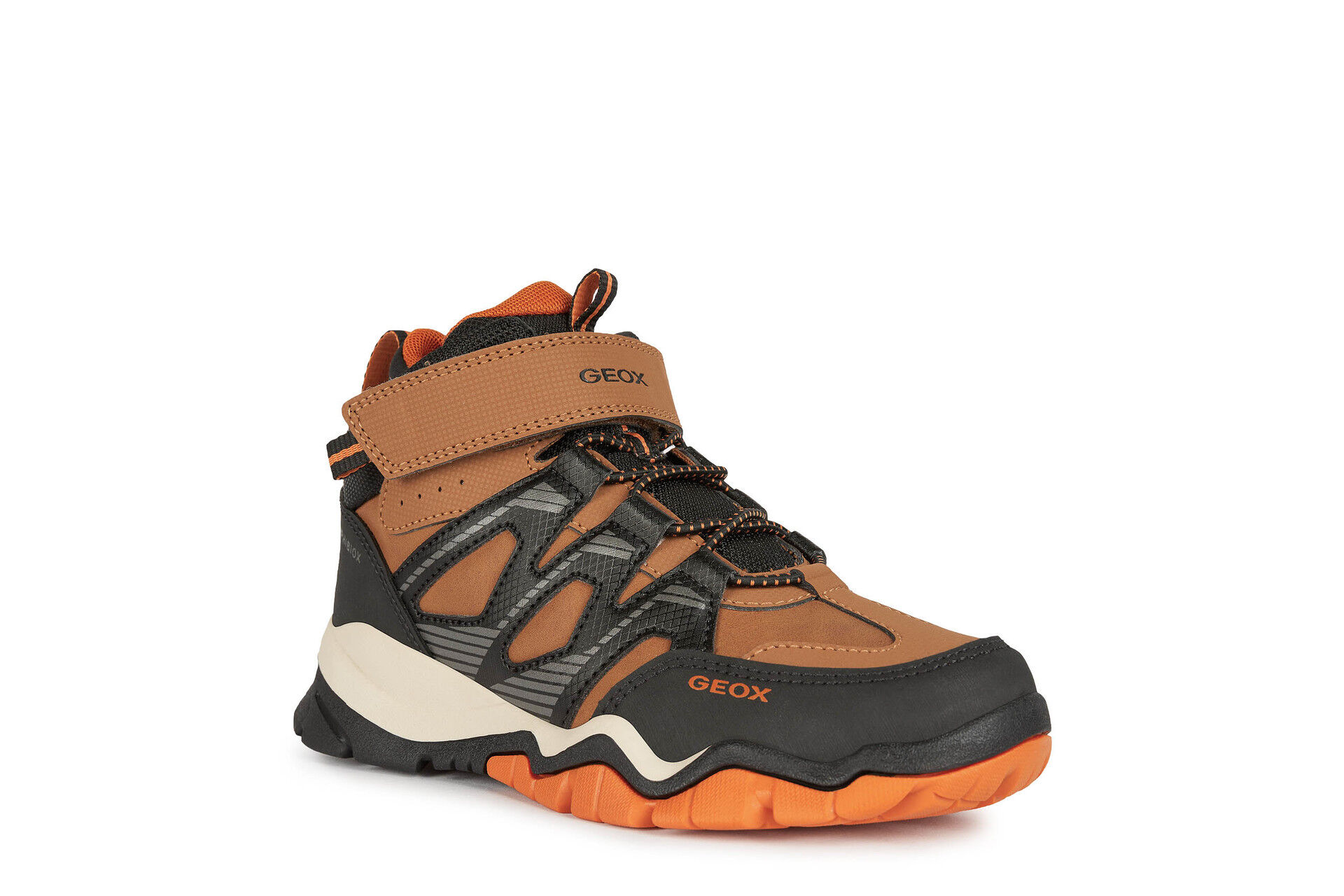 Geox Jongens J Montrack Boy B ABX Sneakers, Zwart Bordeaux, 35 EU Geox Jongens J Montrack Boy B ABX Sneakers, Zwart Bordeaux, 35 EU