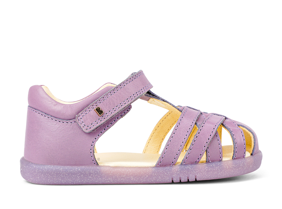 Sandali Pelle Bambino Sandali Bobux I-Walk Summit - Pelle Bambini Cinghie Regolabili Sandali Pelle Qualità