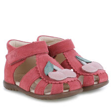 E1214E-4 SKÓRZANE  SANDAŁY DZIECIĘCE EMEL BALI ROCZKI