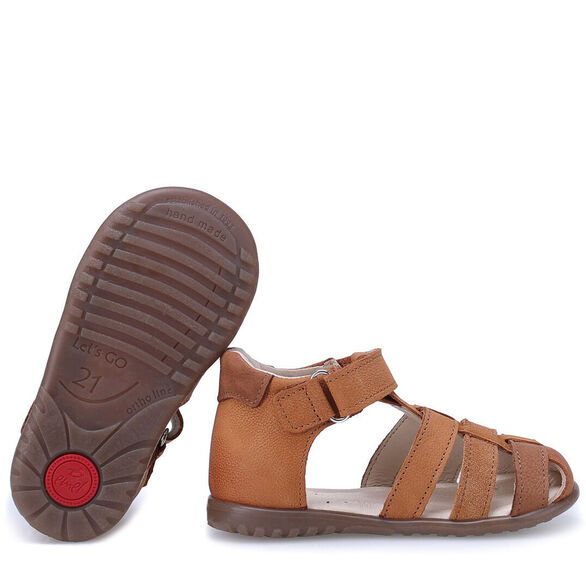 sandałki brązowe Emel Panama 