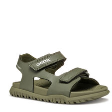 J45HMA_M SANDAŁY CHŁOPIĘCE GEOX FUSBETTO z materiałów szybkoschnących