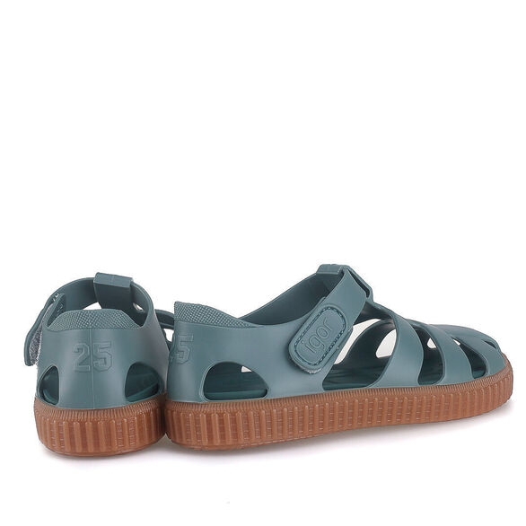 sportowe sandały IGOR Nico Caramelo Salvia zielone