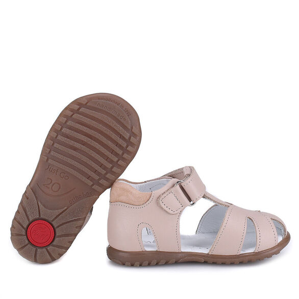 sandałki beżowe Emel rosario 