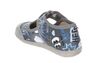 szaro niebieskie kapcie dziecięce na rzep Milami 112