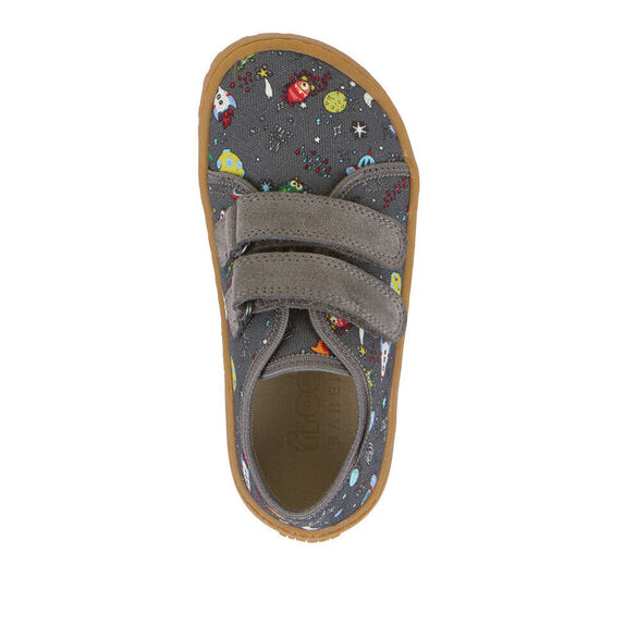 tenisówki chłopięce szare w kosmos Barefoot Froddo