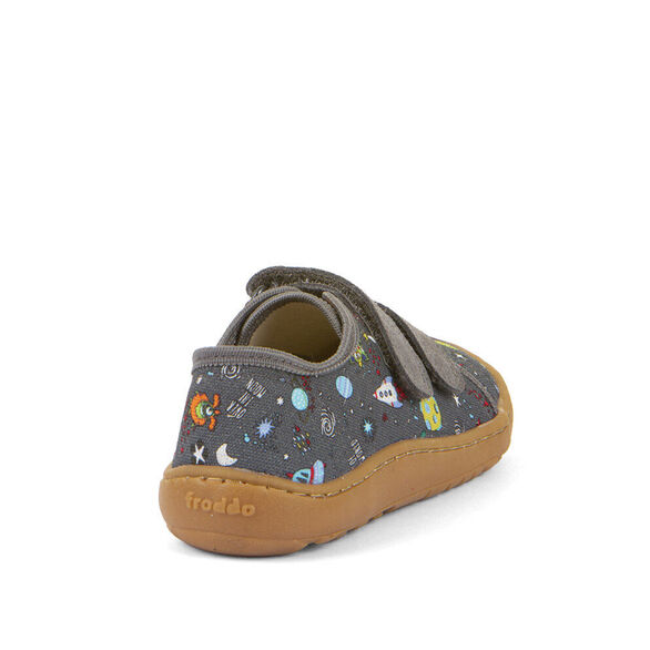 tenisówki chłopięce szare w kosmos Barefoot Froddo