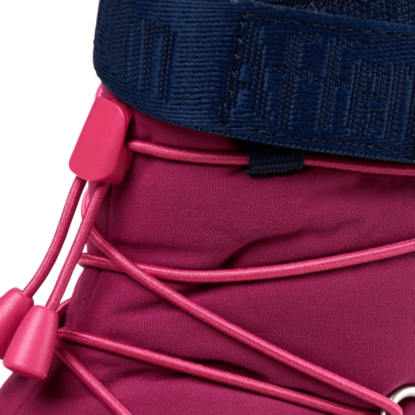 różowo fioletowe śniegowce Barefoot Affenzahn Snowy