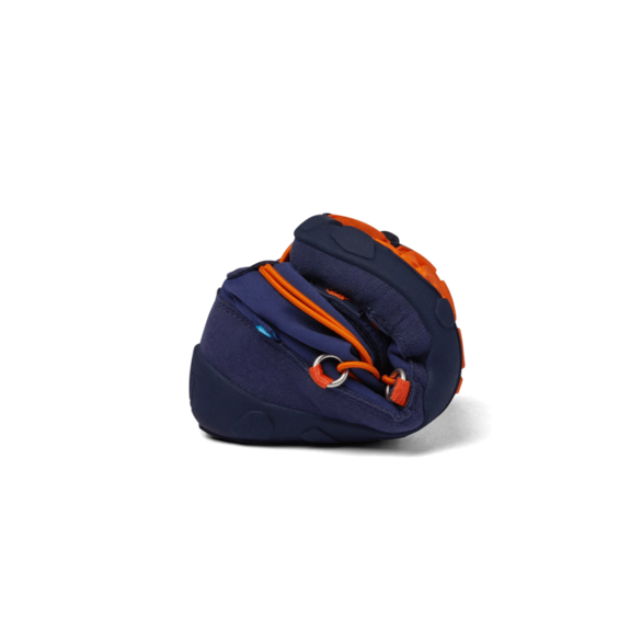 niebiesko granatowe śniegowce Barefoot Affenzahn Snowy