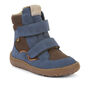 śniegowce dziecięce Froddo Barefoot Tex Winter niebieskie