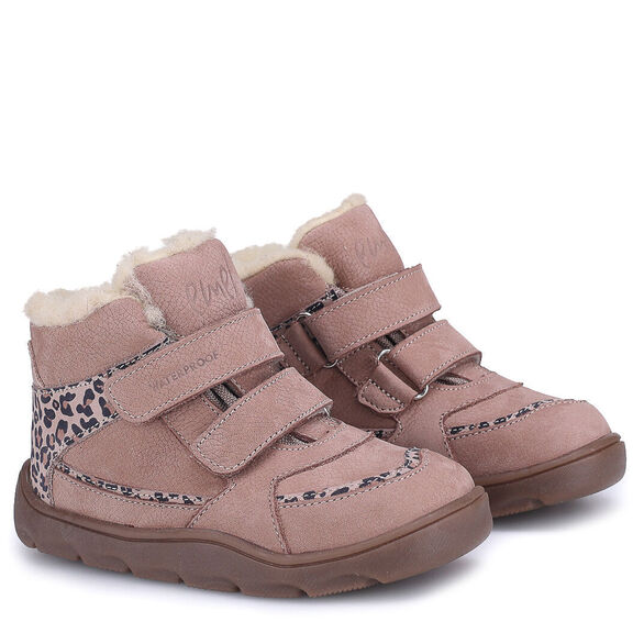 Trzewiki zimowe dziecięce beżowe Emel Atlas