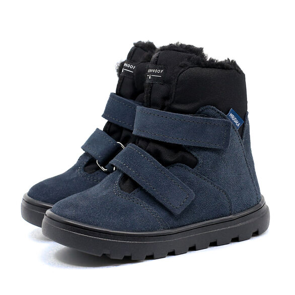 skórzane trzewiki zimowe dziecięce Mrugała Iwo Ocean