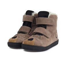 62-08_S SKÓRZANE TRZEWIKI  DZIECIĘCE ZIMOWE BAREFOOT MIDO