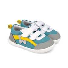 262336-A631 PÓŁBUTY DZIECIĘCE BAREFOOT GARVALIN SOFT Z CANVASU