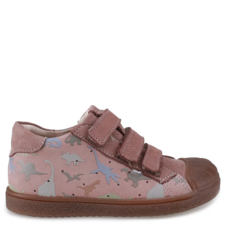 E2804A-8 TRAMPKI DZIECIĘCE EMEL BERLIN ZE SKÓRY NATURALNEJ w dinozaury