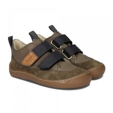 AFRO_TAUPE Półbuty dziecięce Ameko Barefoot Afro-taupe