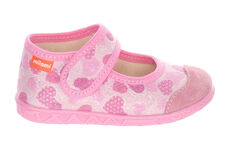 111_BR48 KAPCIE DZIECIĘCE MILAMI różowe w serca