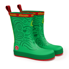 01638-20016 KALOSZE DZIECIĘCE AFFENZAHN RAINBOOT VEGAN PLASHY FROG