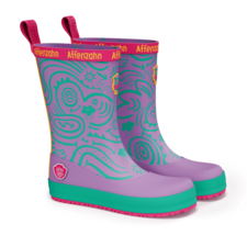 01638-40147 KALOSZE DZIECIĘCE AFFENZAHN RAINBOOT VEGAN PLASHY  OWL