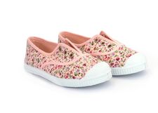 70999-41 TENISÓWKI DZIECIĘCE CIENTA W KWIATOWE WZORY