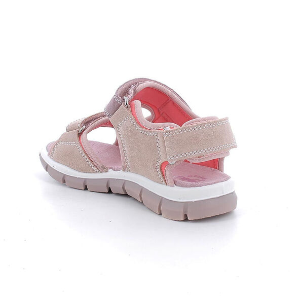 sandały dziecięce sportowe różowe na rzep Primigi