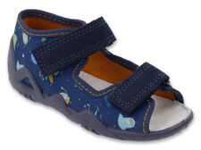 350P063 SANDAŁY DZIECIĘCE  BEFADO SNAKE