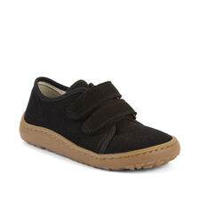 G1700440-19 KAPCIE DZIECIĘCE FRODDO  BAREFOOT CANVAS czarne nazepy